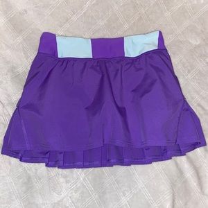 Lululemom Purple Tennis Skirt